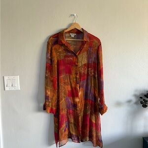 Vintage 100% Silk Amanda Lane Blouse